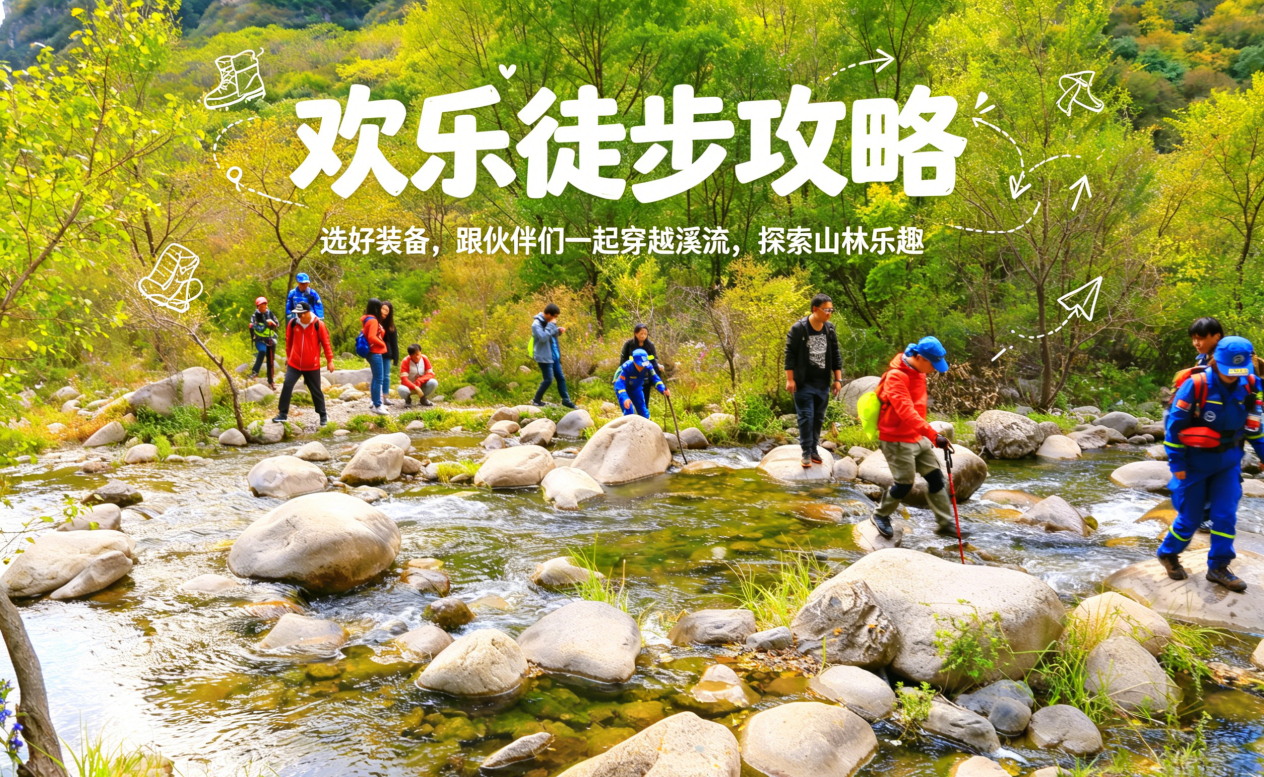 延庆玉渡山团建户外凝心徒步活动