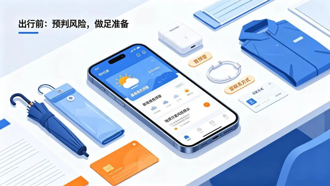 暴雨预警频发,汛期差旅如何避险?行旅科技为你整理最全防护攻略