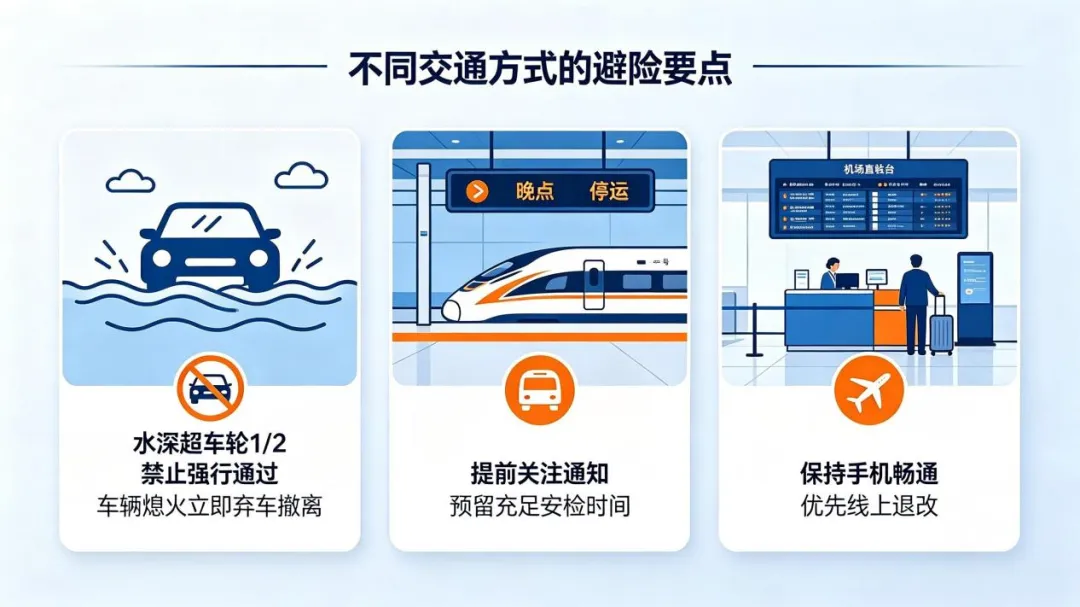 暴雨预警频发,汛期差旅如何避险?行旅科技为你整理最全防护攻略