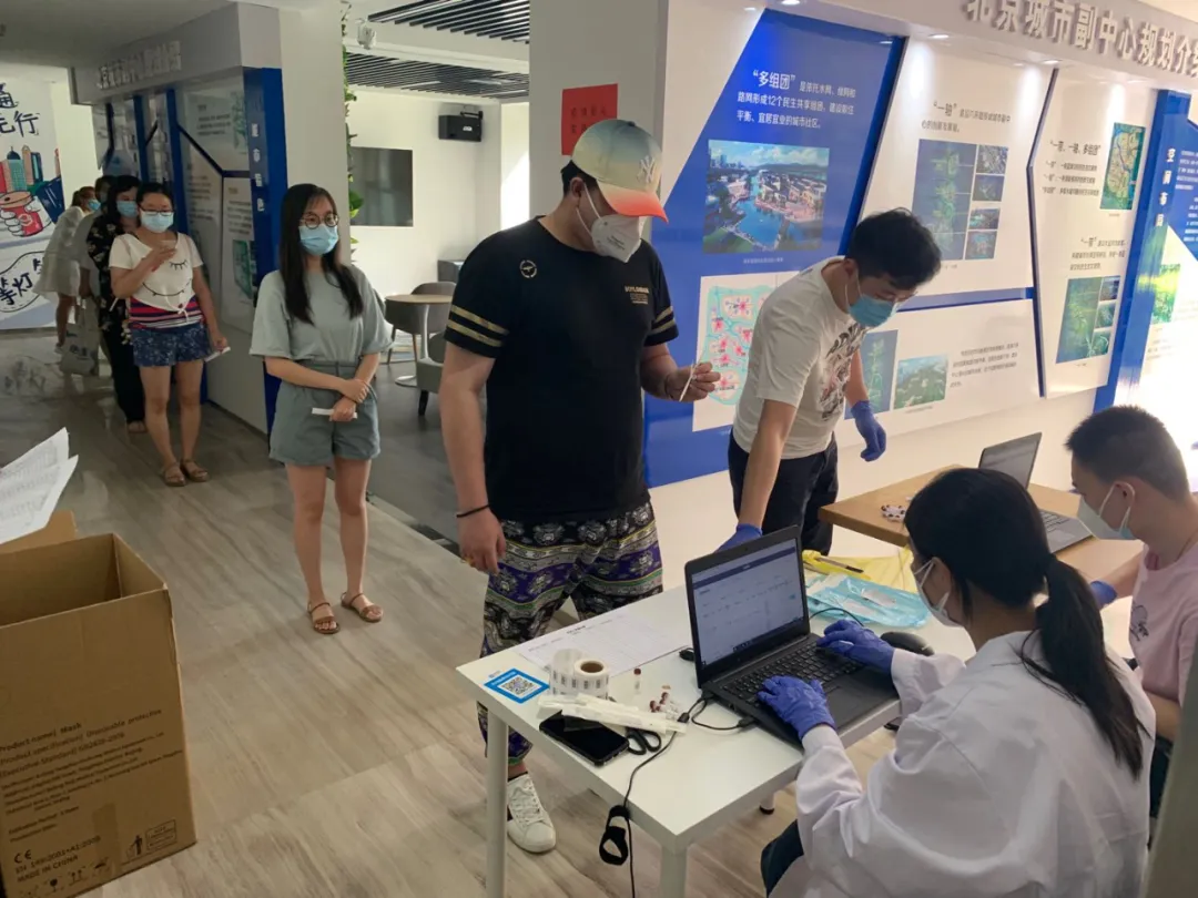 行旅国际为员工提供免费核酸检测 关爱员工保障有序复工